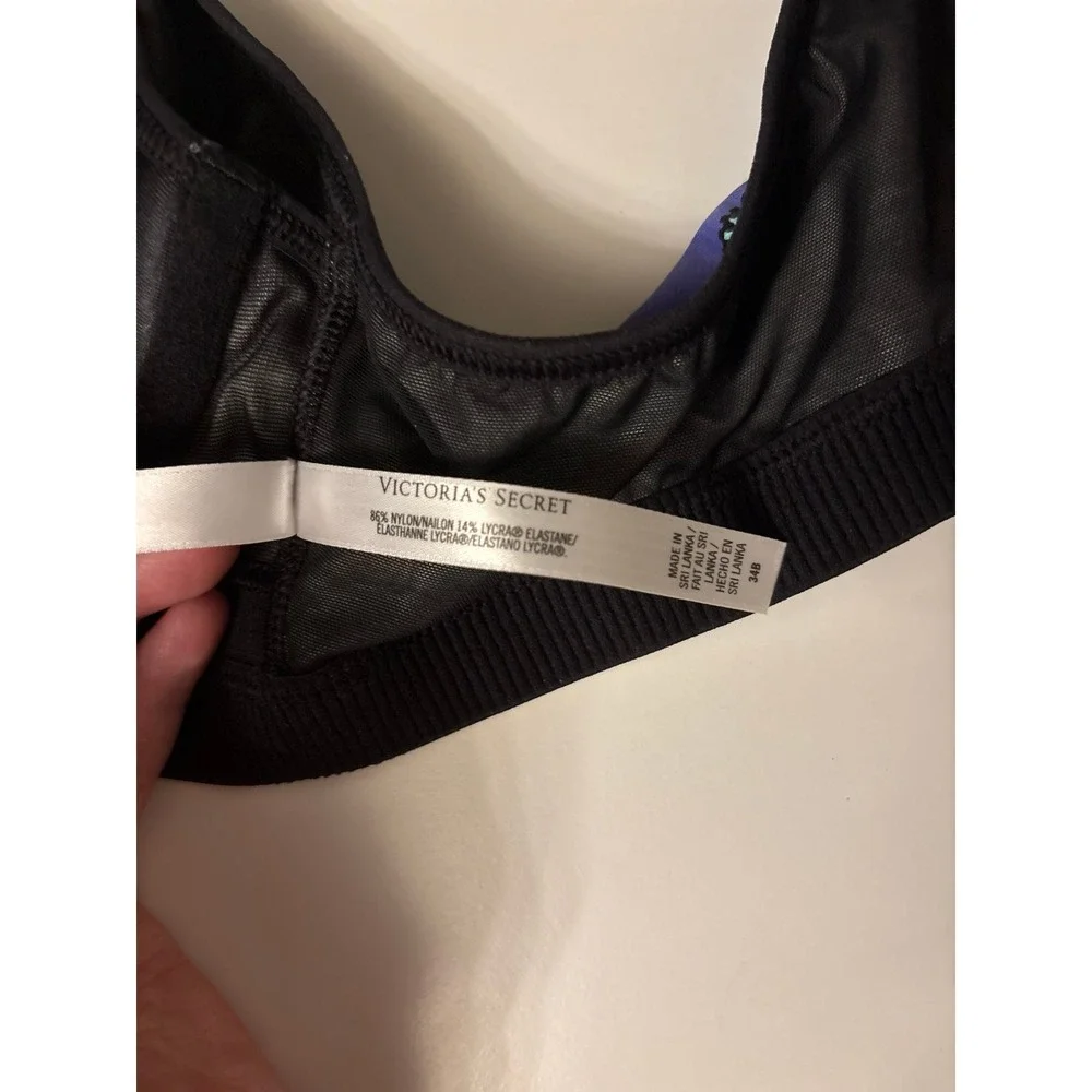 Victoria's Secret Sport Zip Up‎ Racerback Sports Bra